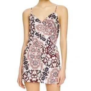 1. State Wrap Romper - EUC